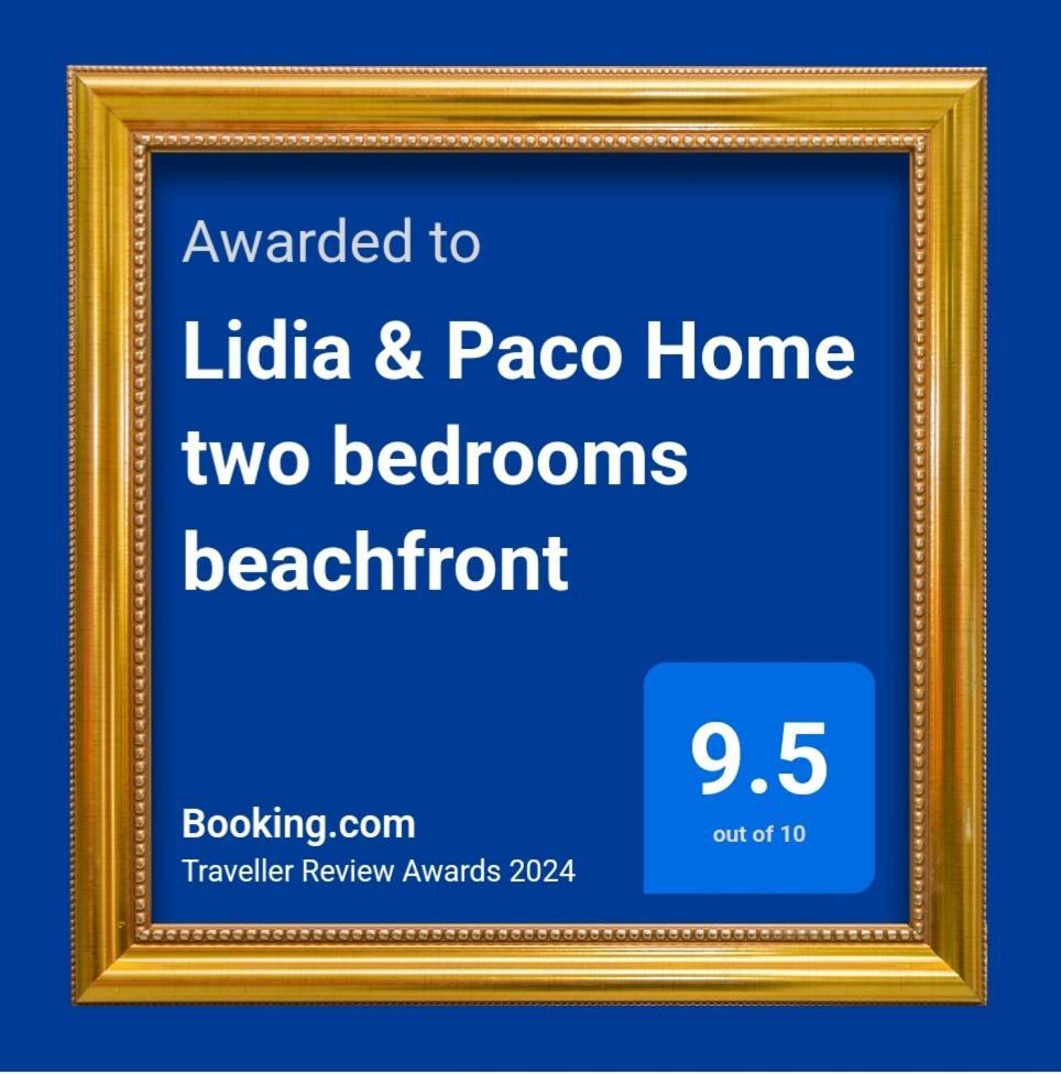 Lidia & Paco Home Two Bedrooms Beachfront Playa Del Aguila  Εξωτερικό φωτογραφία